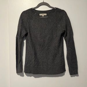 Gray loft sweater